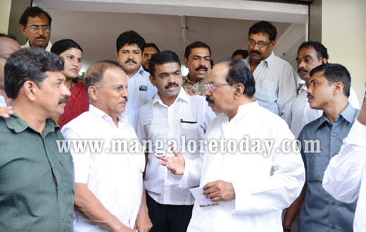 Veerappa Moily in Mangalore